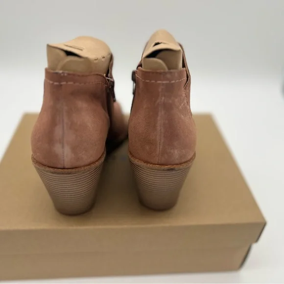 Lucky Brand Women's MACAWI Ankle Boot, Roasted, Tan 10 M - Picture 4 of 7